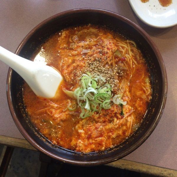 「カルビラーメン」@本格炭火焼き肉 吾妻の写真