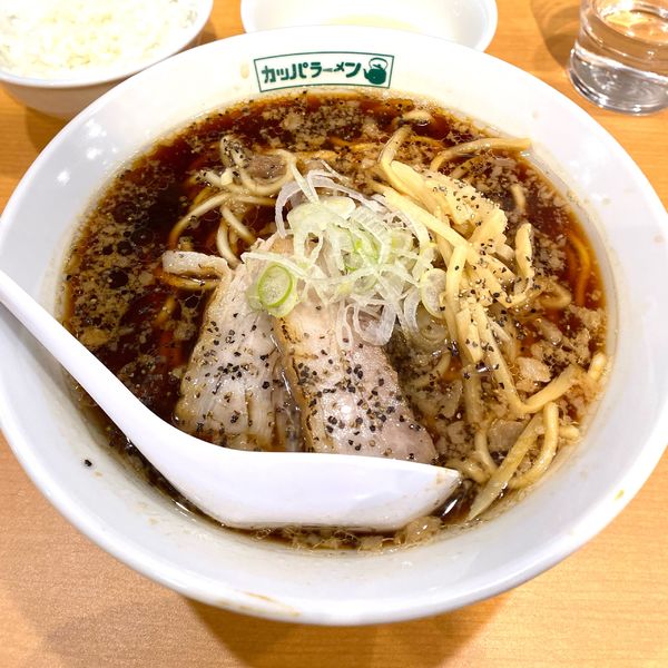 「カッパブラック」@カッパラーメンの写真