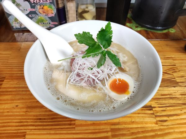 「濃厚真鯛ラーメン」@中華そば よしかわの写真