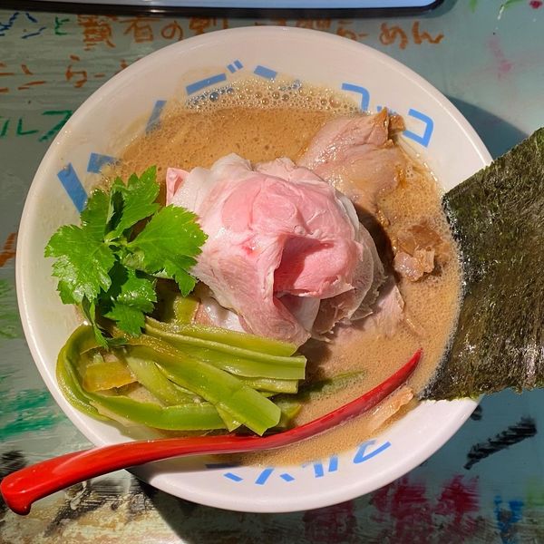 「鬼濃厚！アツアツ白子らーめん」@ハイデン.コッコFACTORYサマンサ・タマサの写真