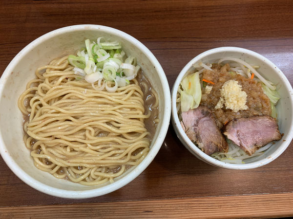 「どろぶたまぜそば スタベジ」@麺処 一笑の写真