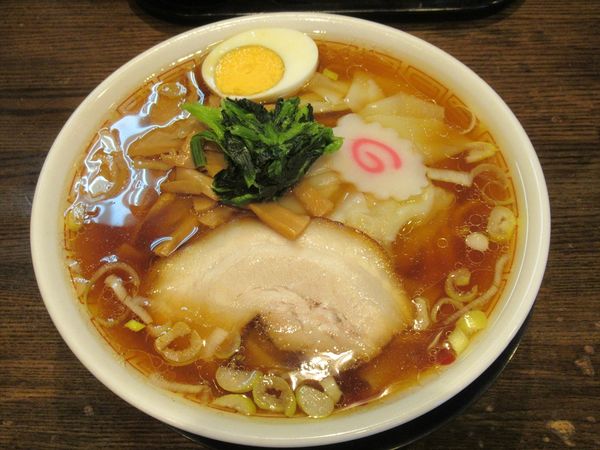 「ワンタンめん（600円）」@中華そば 光来の写真