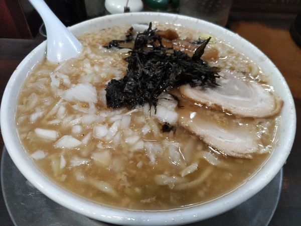 「中華そば・玉ねぎ増し」@らーめん潤 蒲田店の写真