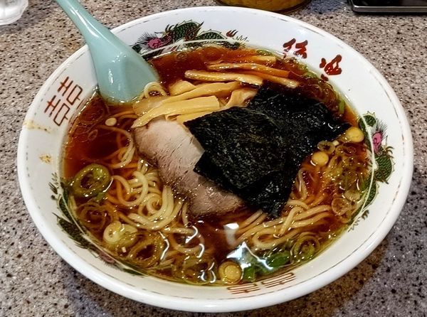 「ラーメン（正油）」@ラーメン王 後楽本舗の写真
