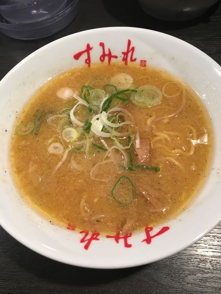 「ミニ味噌ラーメン(570円)」@すみれ 新横浜ラーメン博物館店の写真