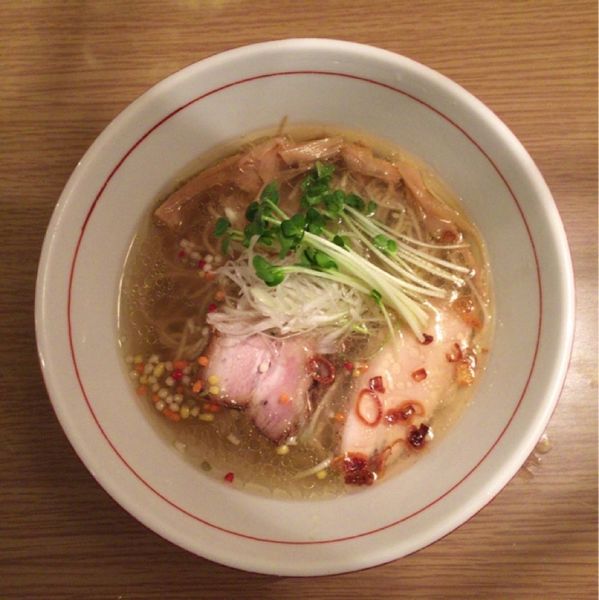 「塩そば」@地球の中華そばの写真