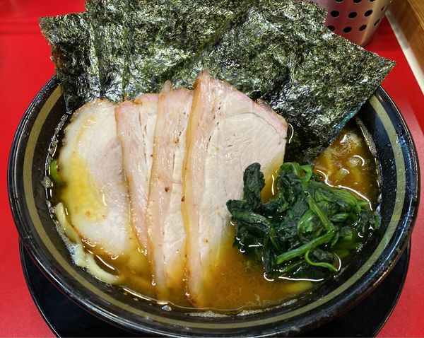 「チャーシュウ麺 海苔 バラ 柔 多」@IEKEI_TOKYO 王道家直系の写真
