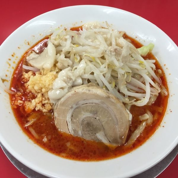 「辛ラーメン」@ジャンクガレッジ 熊谷店の写真