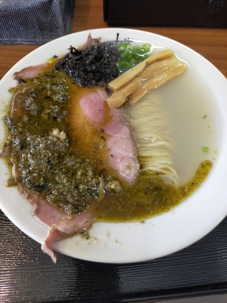 「元祖牡蠣塩らぁ麺」@Oysstey 春木店の写真