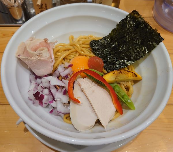 「煮干しまぜＳＯＢＡ(980円)」@銀座 篝 アトレ浦和店の写真