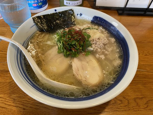 「塩鶏そば」@麺屋 鶏口の写真