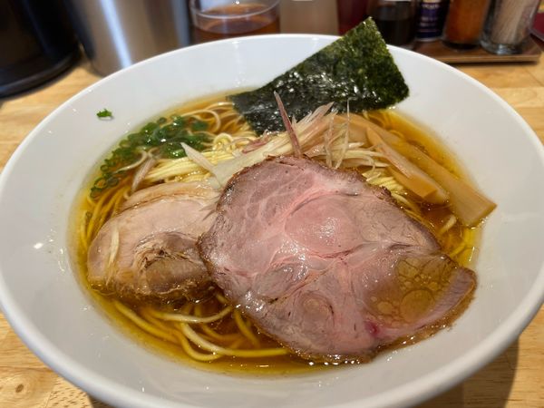 「【限定】鰹とミョウガの醤油らーめん800円」@ふる川の写真