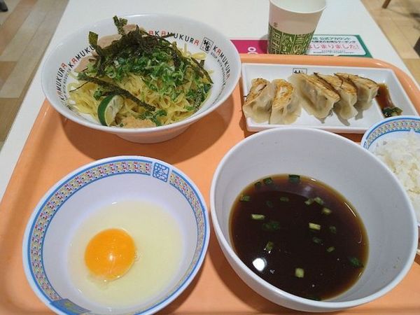 「ざるたまラーメン」@どうとんぼり神座 イオン洛南店の写真