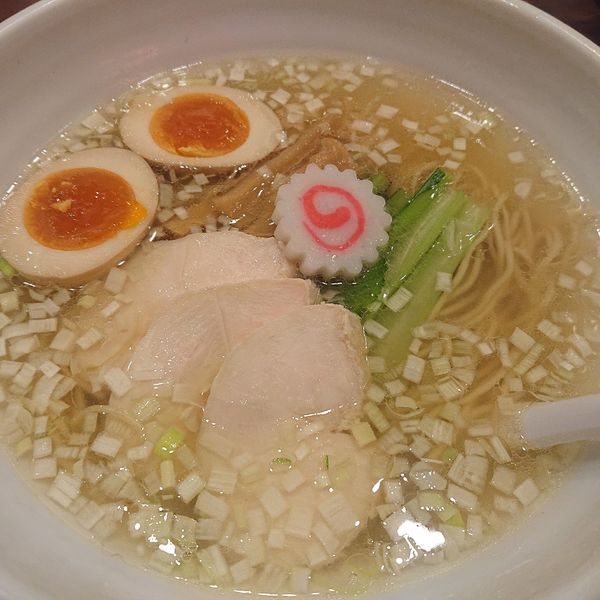 「塩鶏中華そば味玉入り970円」@麺処 若武者の写真