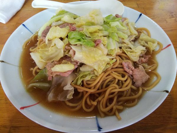 「ローメン　（豚肉）　※焼きそばでは無い」@華蔵の写真