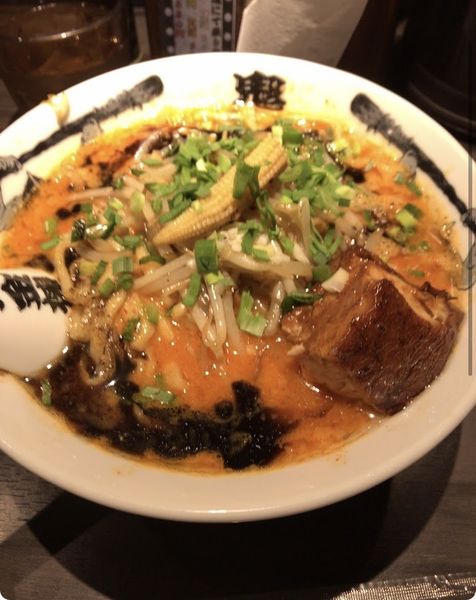 「カラシビ味噌らー麺950円」@カラシビ味噌らー麺 鬼金棒の写真