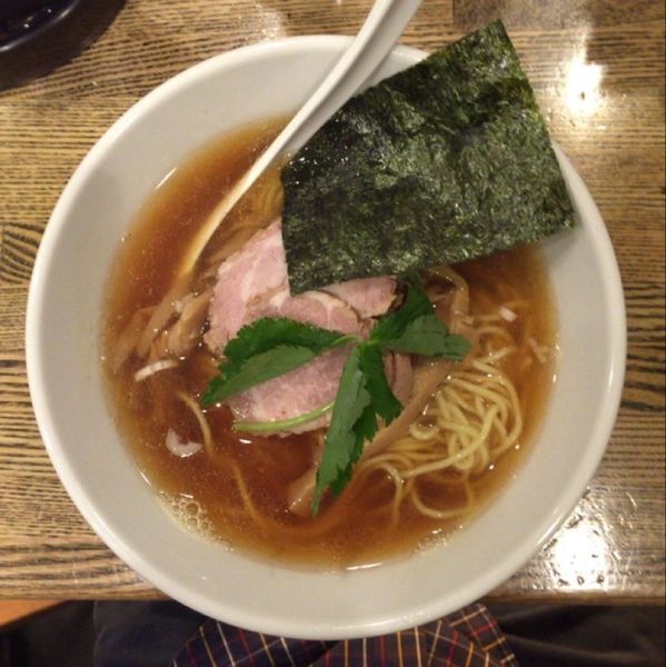 「平子煮干そば」@新橋 纏の写真