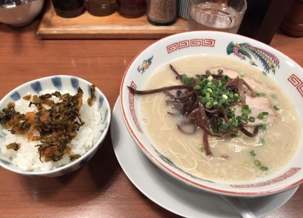 「らーめん680円　ライス無料」@らーめん 山笠ノ龍の写真