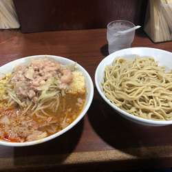 限定　塩　つけ麺に変更
