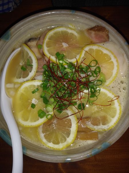 「天草大王塩レモン」@らーめん つけめん 和み屋の写真