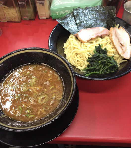「つけ麺900円＋バラ肉50円」@IEKEI_TOKYO 王道家直系の写真