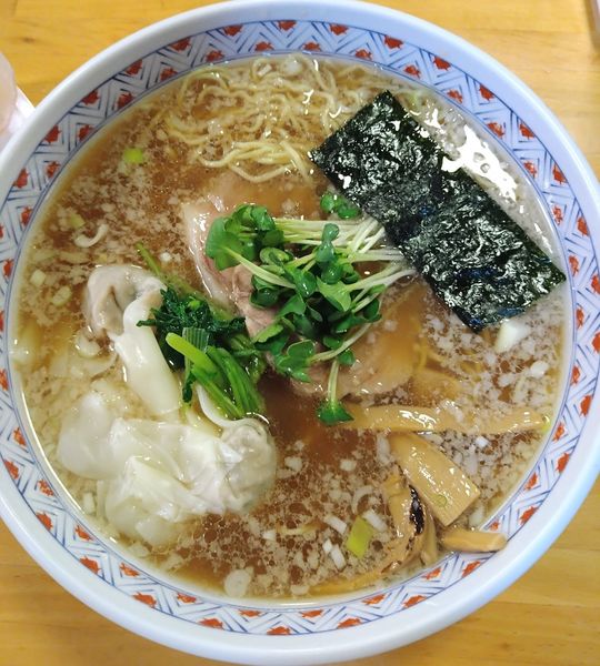 「海老わんたんそば」@支那そば 晴弘の写真