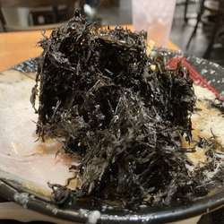 岩のり背脂中華そば