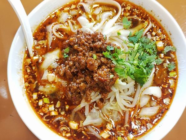 「酸辣麺」@亀戸刀削麺の写真