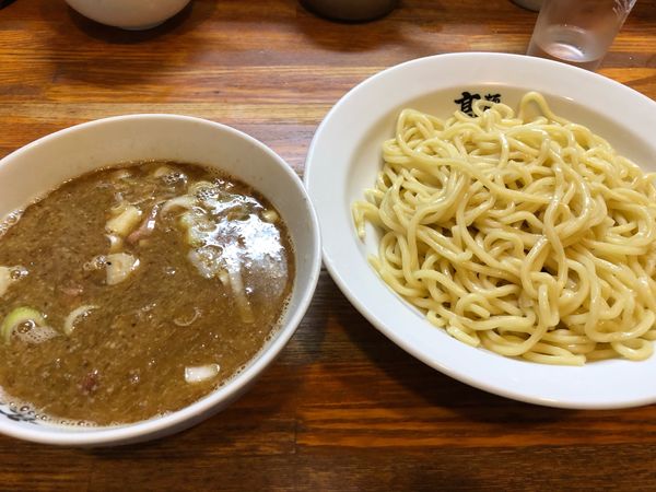 「肉入りつけそば」@麺 髙はしの写真