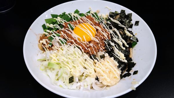 「つめたいわん(麺少なめ・大蒜・マヨネーズ)」@豚風。の写真