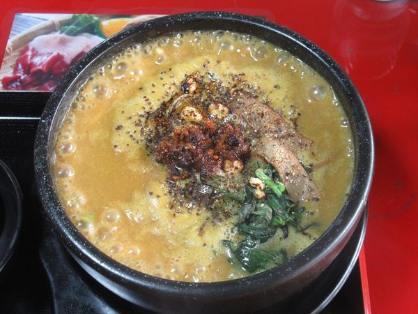 「焼きカレーラーメン（900円）」@ラーメン・つけ麺 銀次の写真