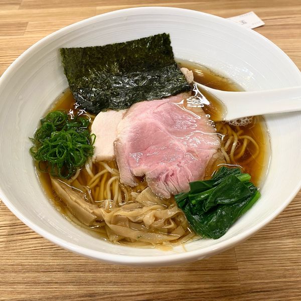 「醤油そば　和え玉」@中華そば きなりの写真