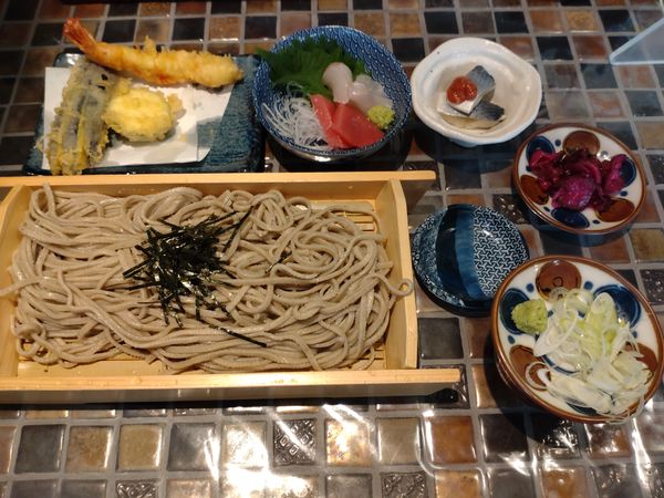 「（土日限定ランチ）四文銭御膳　１０００円　※」@江戸天ぷら屋台 四文銭の写真