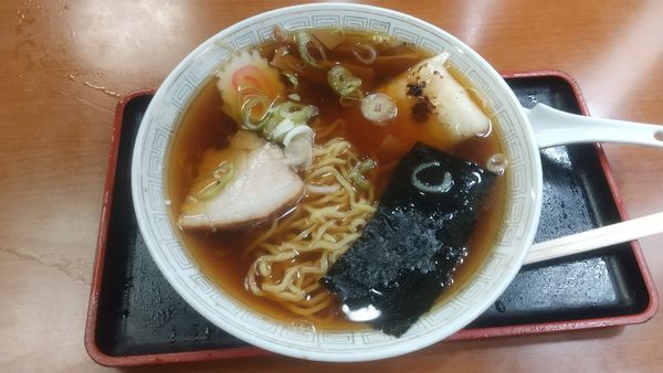「もち入りラーメン700円」@ゑちごやの写真