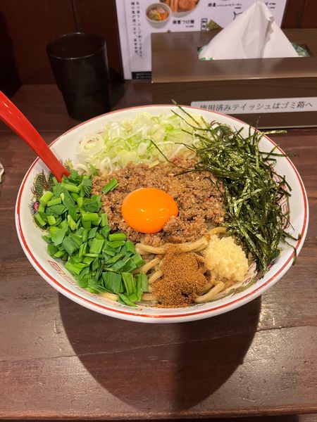 「台湾まぜそば」@麺屋きころく 成増店の写真