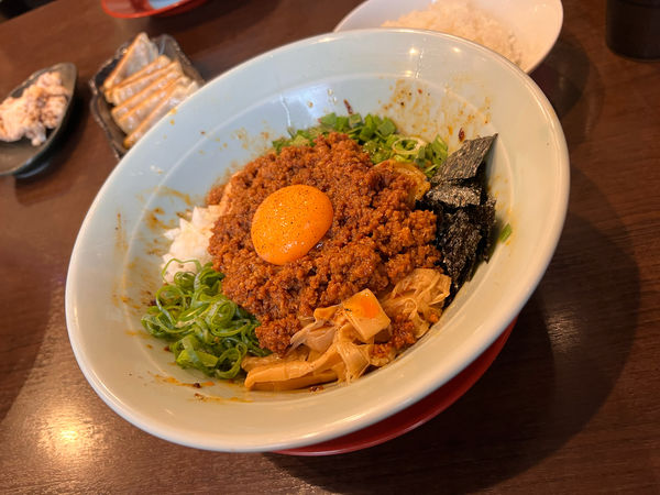 「【気まぐれ限定】台湾まぜそば」@佐野らーめん 湧の写真