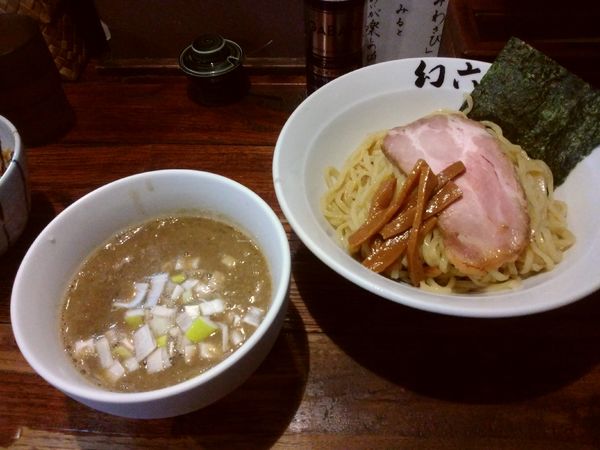 「濃厚煮干しつけそば850円」@中華そば 幻六の写真