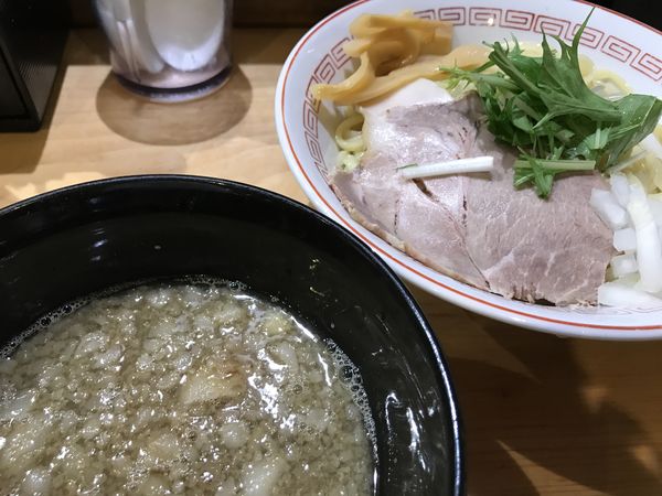 「つけ麺」@背脂煮干し中華そば 和市 新橋本店の写真
