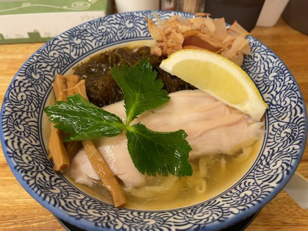 「限定冷やしもずくそば」@麺屋 つるるの写真