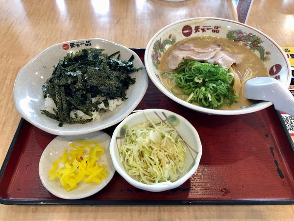 「ラーメン定食(こってり)」@天下一品 新庄店の写真