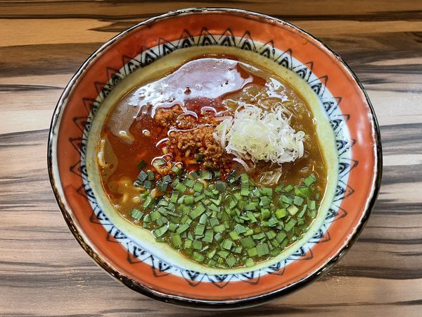 「台湾カレーラーメン　３辛　￥１１００」@台湾まぜそばとカレーうどんのお店 つるりんの写真