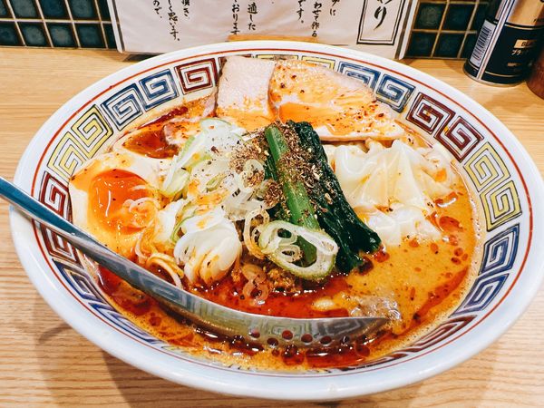 「特製担々麺」@ほっこり中華そば もつけの写真