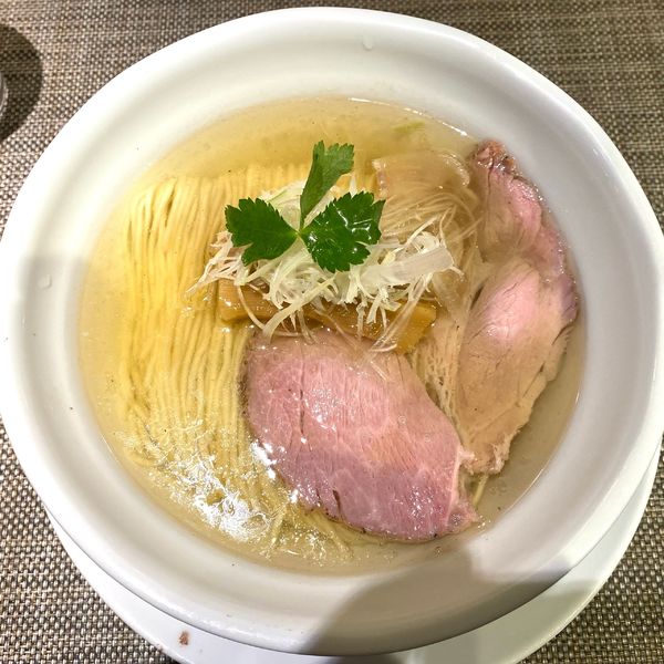 「塩そば　並」@成城青果の写真