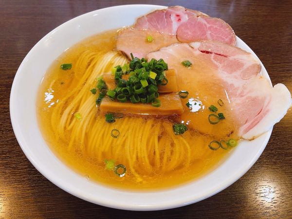 「チャーシュー塩そば（1000円）」@中華そばイデタの写真