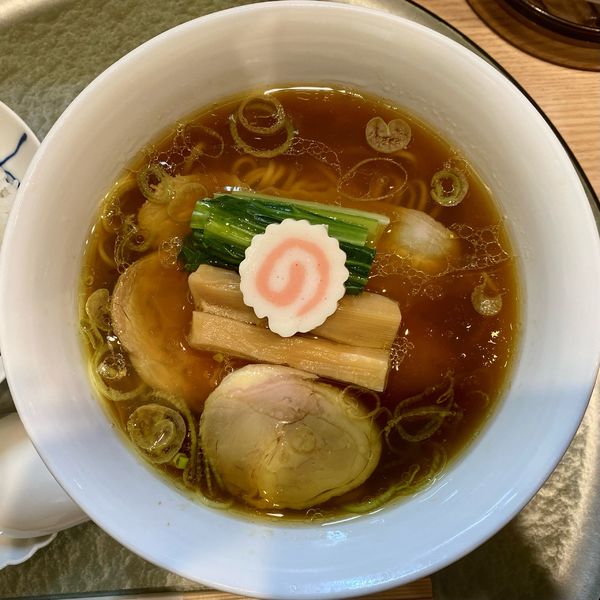 「黒出汁」@中華そば 深緑の写真