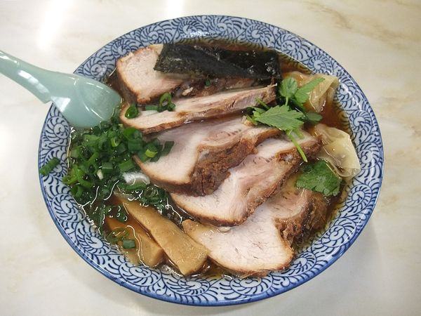 「チャーシューワンタンメン」@味の大西 真鶴店の写真