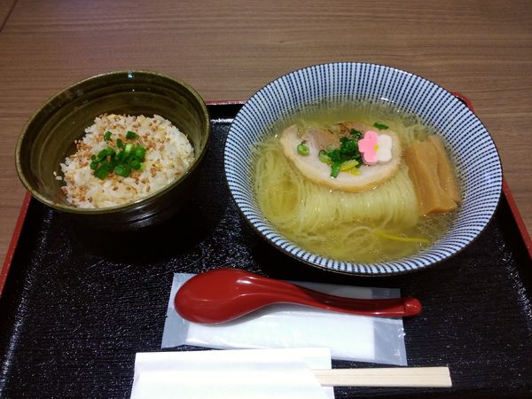 「鯛塩ラーメン830円」@鯛塩そば 灯花 イオンモール上尾店の写真