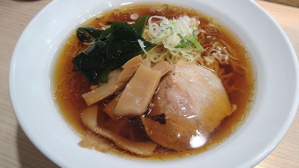 「中華そば」@清流そば 立川3・4番線ホーム店の写真