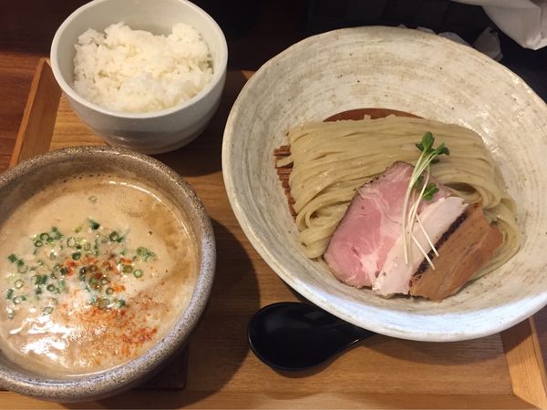 「伊勢海老つけ麺」@麺家 半蔵の写真