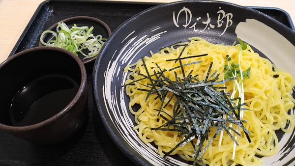 「朝ラーメン　冷」@ゆで太郎 西五反田2丁目店の写真